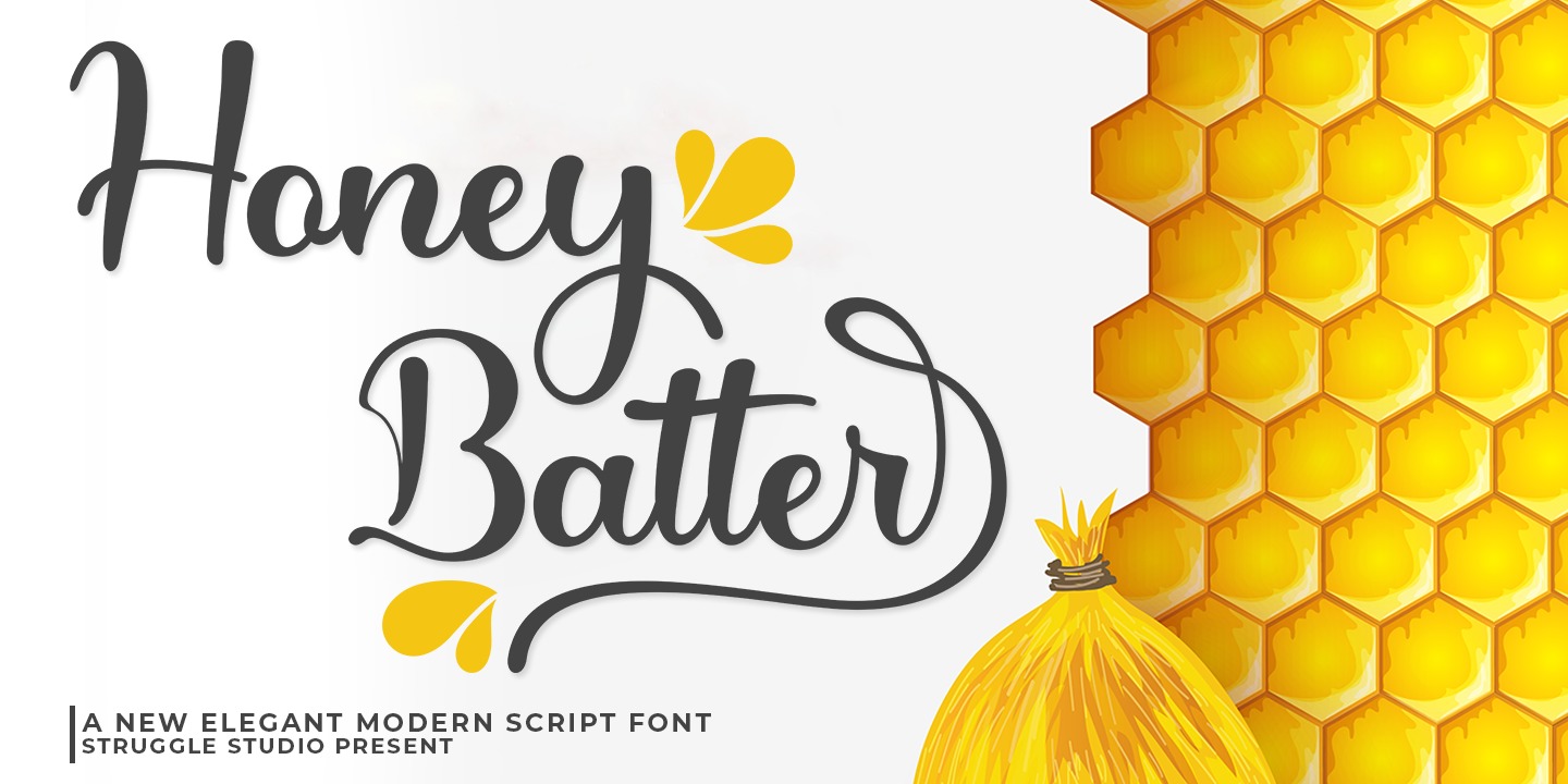 Honey Batter Font